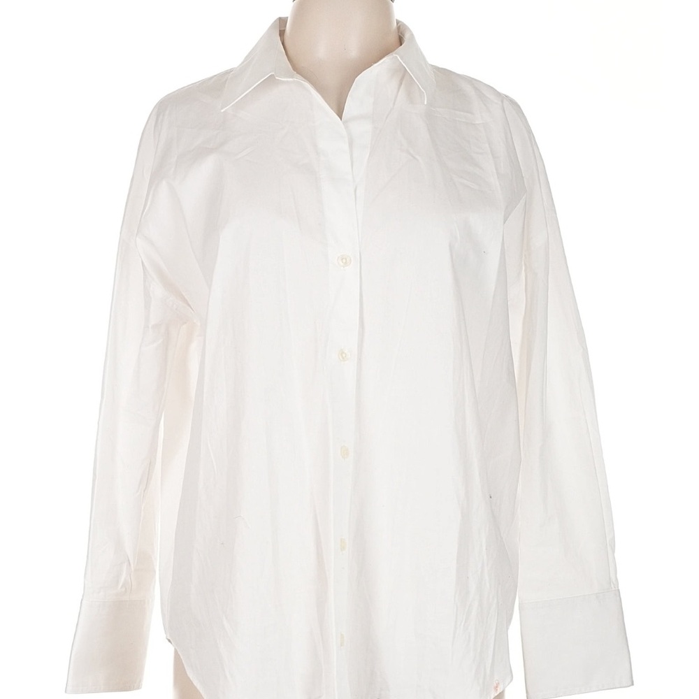 Zara Women’s White Button Down Top